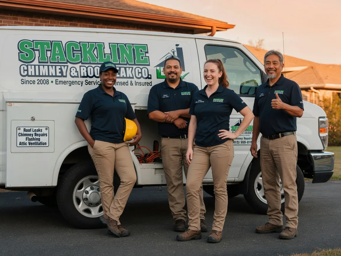 Chimney flashing repair company in Montgomery, WV